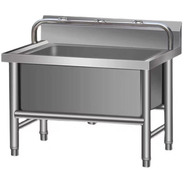 Stainless steel commercial sink