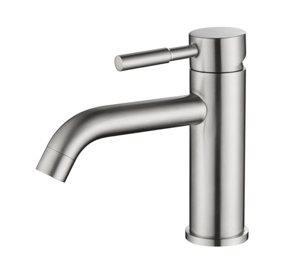 Stainless steel kitchen faucet