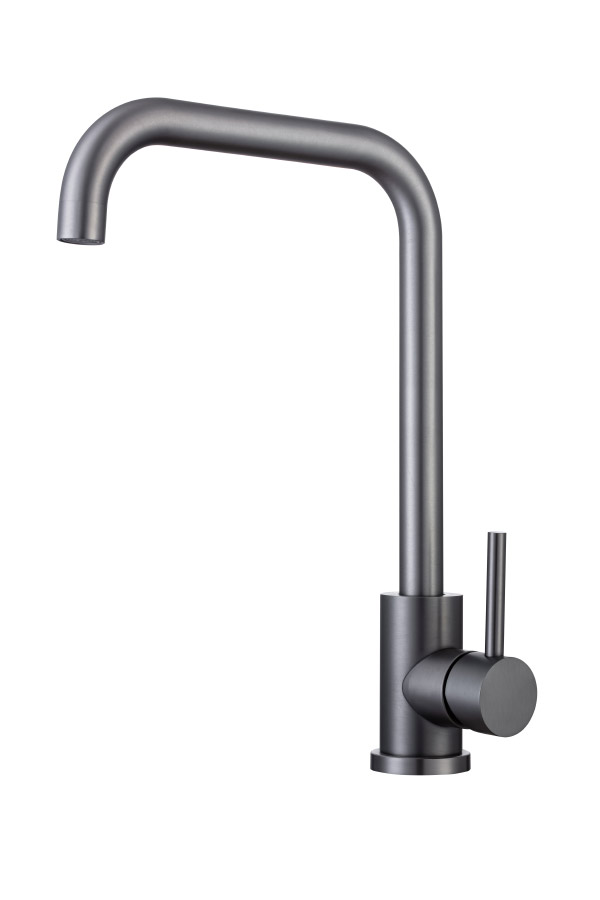 Stainless steel kitchen faucet