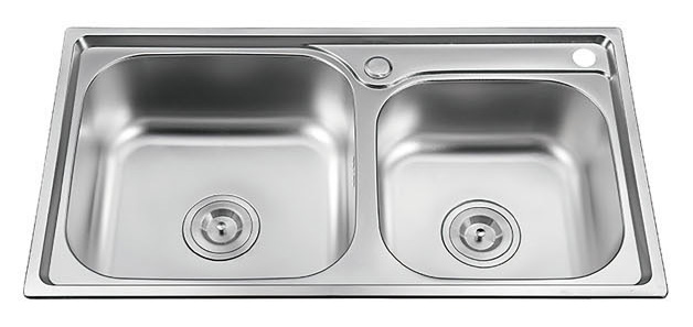 Stainless steel machine sink