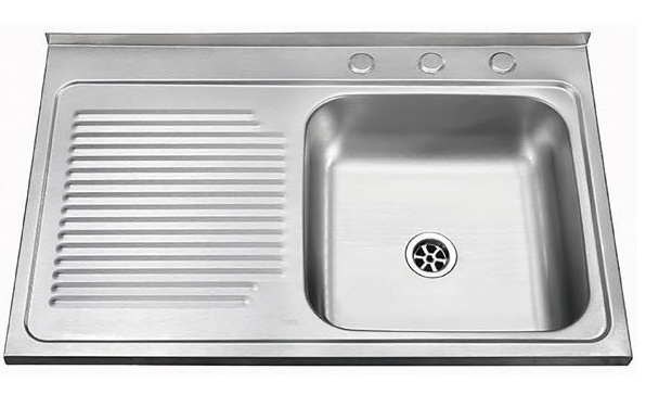 Stainless steel machine sink