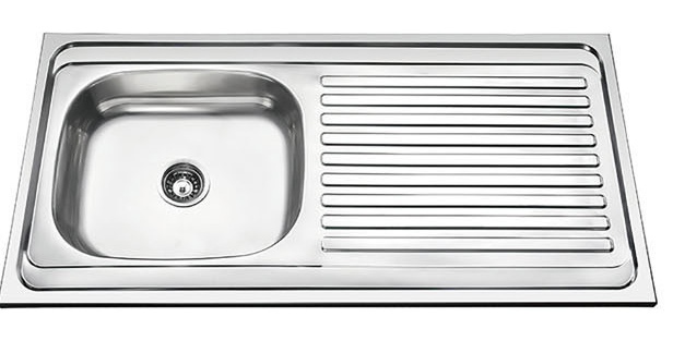 Stainless steel machine sink