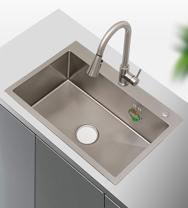 Stainless steel handmade sink