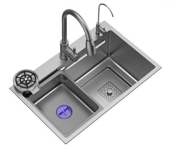 Stainless steel handmade sink